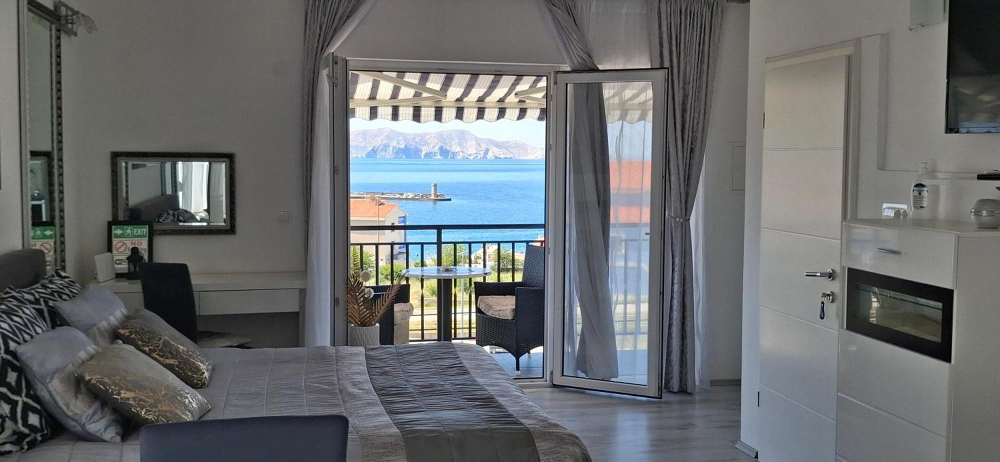 Beautyful Sea View 6 Luxury Studio Danijela 1 Senj  Extérieur photo